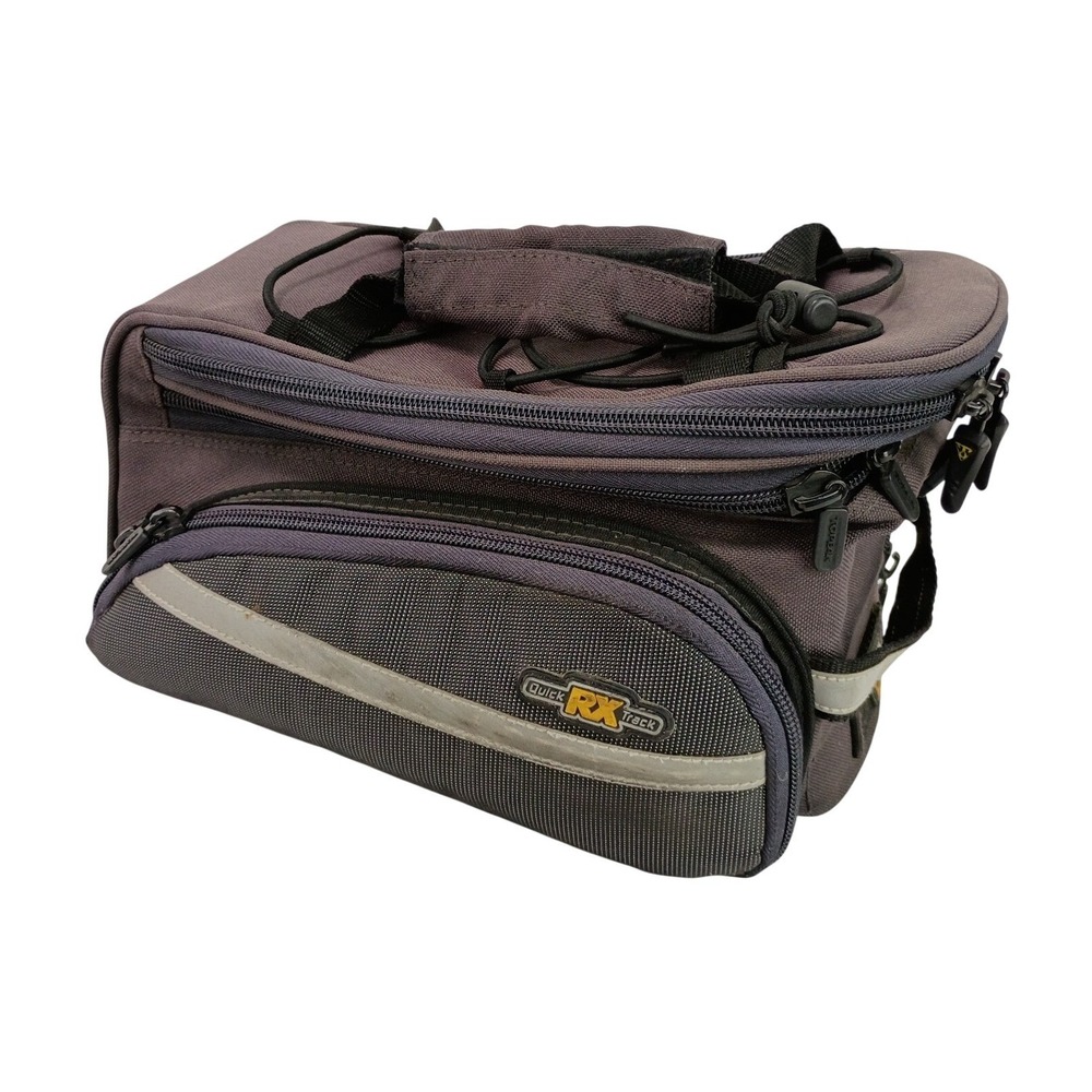 Topeak QuickTrack RX Bike Rack Bag Commuter Trunk Cycling Storage